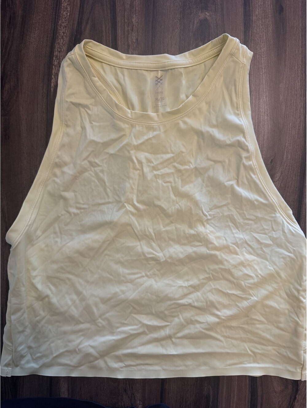 Rhone Athletic Tank Top Yellow Women's Size XL